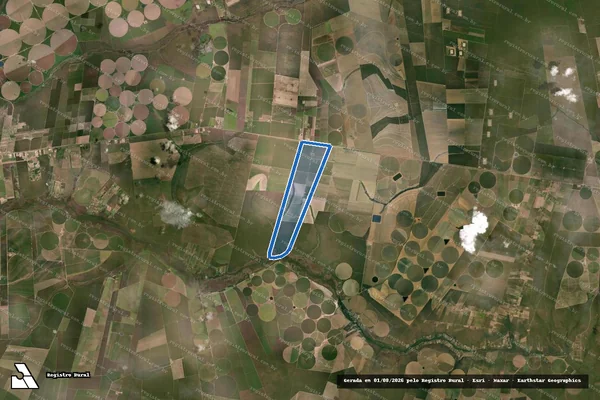 Imagem de satélite de Fazenda São Luiz - Fazenda São Luiz em Barreiras - BA