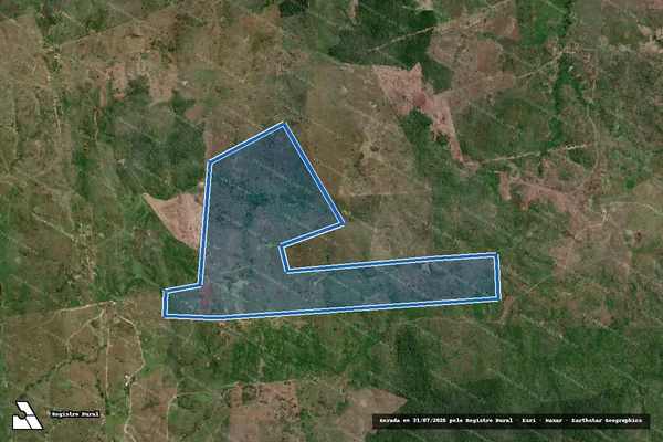 Imagem de satélite de FAZENDA NOVA CANÂA - Parcela 1 em Itapetinga - BA