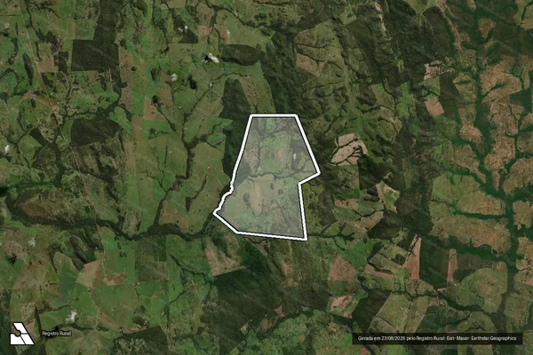 Imagem de satélite de Fazenda Mariana - Fazenda Mariana em Miranda - MS