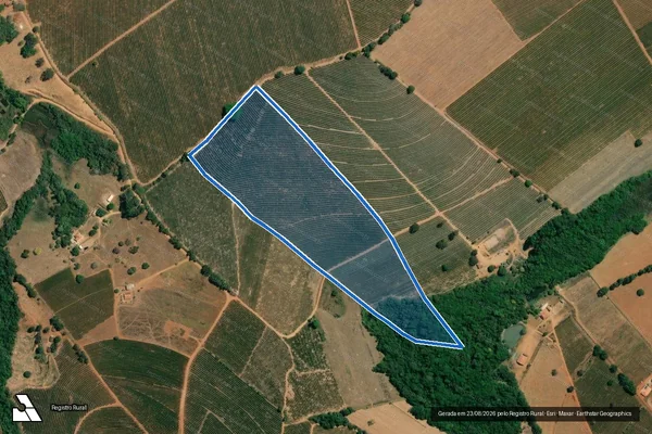 Imagem de satélite de FAZENDA COQUEIROS - Parcela 1 em Coqueiral - MG