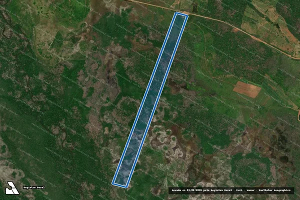 Imagem de satélite de Nova Esperança - Lote 20/08 em Caracaraí - RR