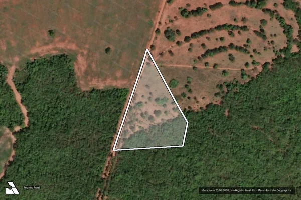 Imagem de satélite de FAZENDA CONFUSÃO - no lugar den. UBIRATAN - Gleba-010 em Tupaciguara - MG