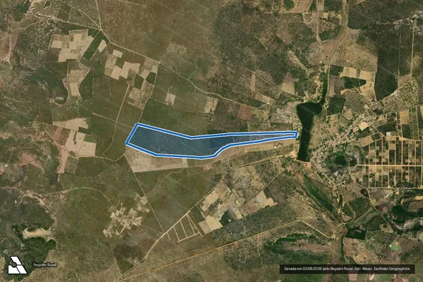 Imagem de satélite de Fazenda Itatiaia - Parte 4 em Vitória da Conquista - BA