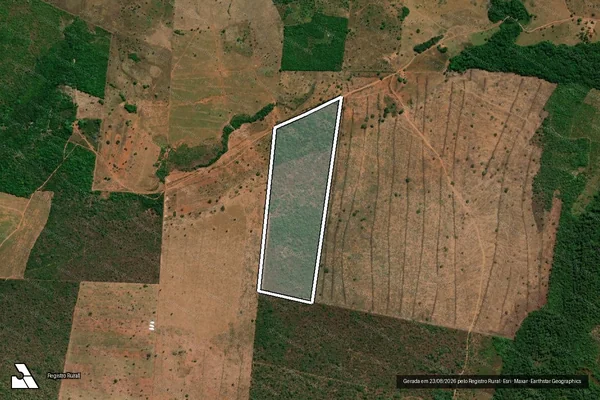 Imagem de satélite de FAZENDA TABOLEIRINHO - PARTE 2 em Feira Nova do Maranhão - MA