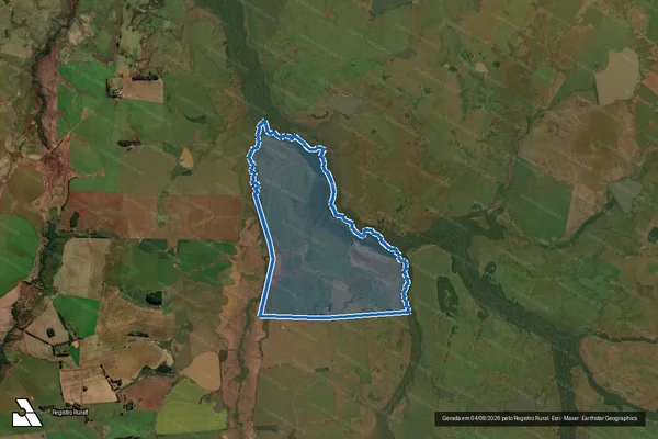 Imagem de satélite de Fazenda Wm - Parte 2 em São Borja - RS