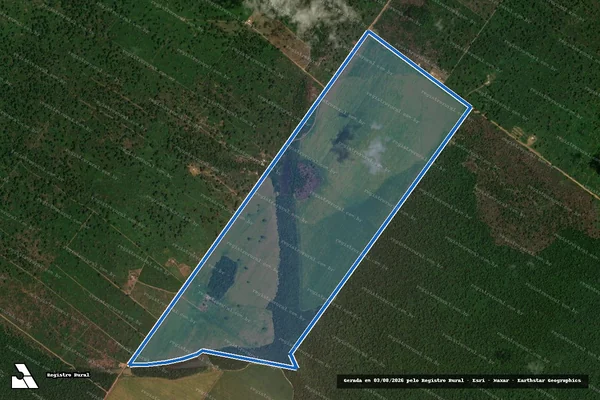 Imagem de satélite de Fazenda Nossa Senhora Aparecida I - PARTE 1 em Cláudia - MT