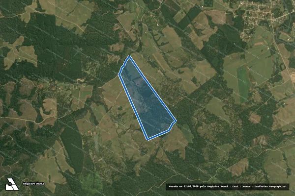 Imagem de satélite de FAZENDA ITAMAR em Rio Negrinho - SC