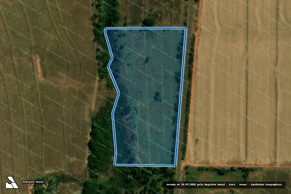 Imagem de satélite de Fazenda Santa Estela - GLEBA 04 em Terra Rica - PR
