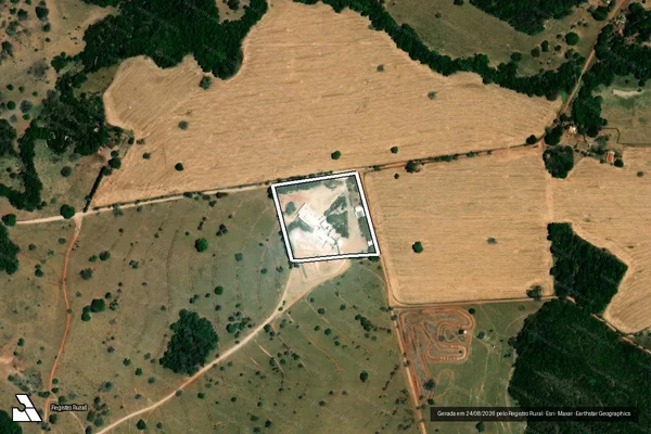 Imagem de satélite de FAZENDA CONCEIÇÃO - Parcela 1 em Mossâmedes - GO