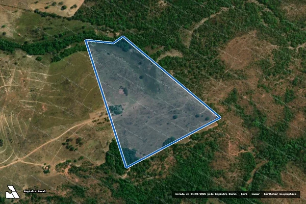 Imagem de satélite de FAZENDA BARREIRÃO ? DESMEMBRAMENTO - LOTE-51 em Guiratinga - MT