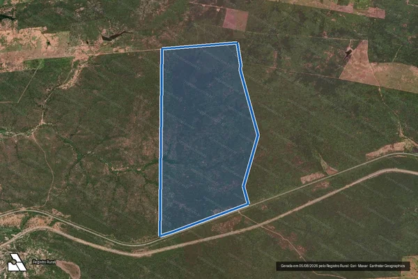 Imagem de satélite de Fazenda Quixadá - Parte 1 em Parnamirim - PE