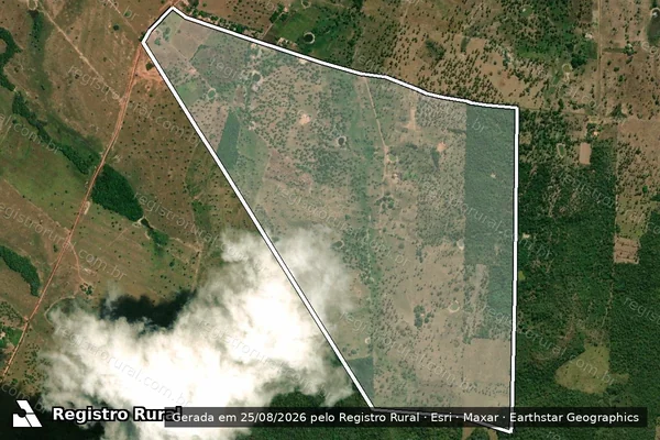 Imagem de satélite de Gleba Alto do Mauricio