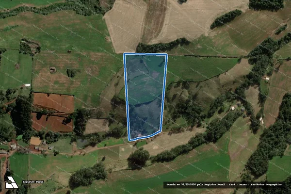 Imagem de satélite de FAZENDA SANTO ANTONIO DO LAGEADO BONITO - FAZENDA SANTO ANTONIO DO LAGEADO BONITO  - GLEBA B em Coronel Martins - SC