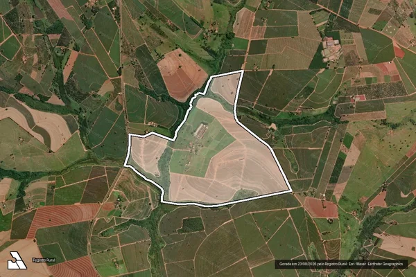 Imagem de satélite de Fazenda São José - Parcela 1 em Urupês - SP