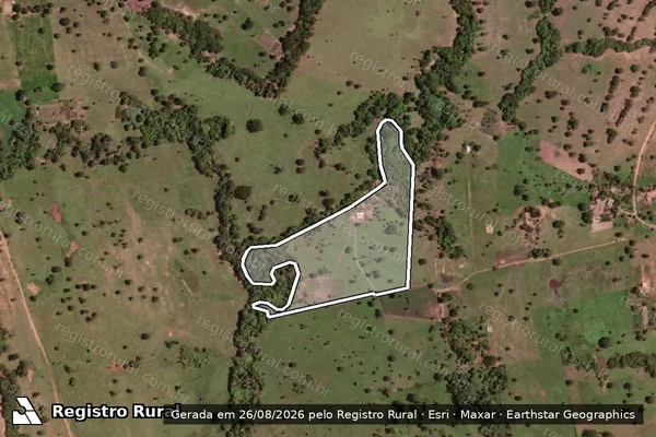 Imagem de satélite de FAZENDA SÃO JOAQUIM - Gleba 07 em Formosa - GO