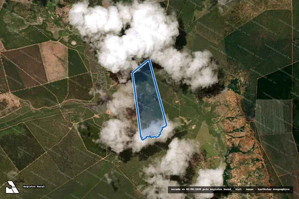 Imagem de satélite de FAZENDA ESTIVINHA - Parte 1 em Grão Mogol - MG