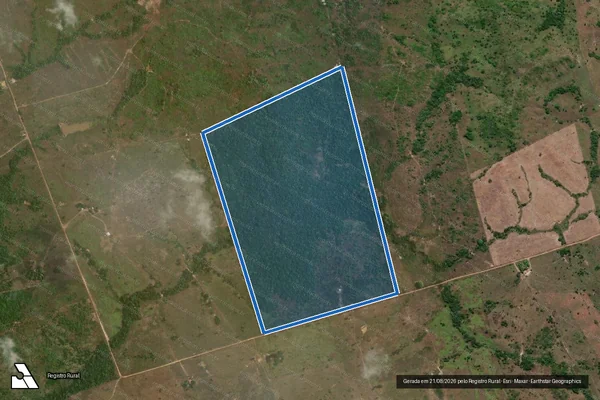 Imagem de satélite de FAZENDA MAO CHEIA - Parte 1 em Goianésia do Pará - PA