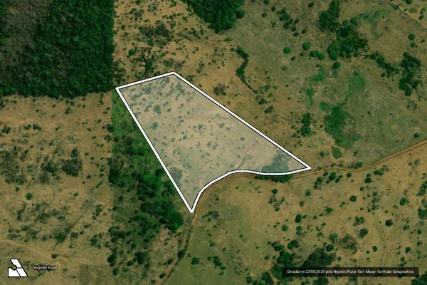 Imagem de satélite de SITIO BOM FUTURO – LOTE 20/B GLEBA 86 P.I.C PEAR GLEBA RIO ALTO  / SITIO BOM FUTURO