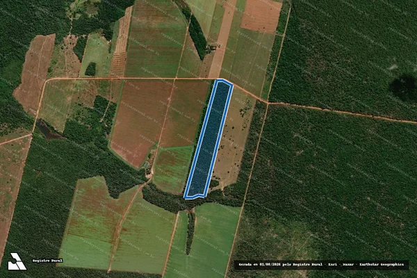 Imagem de satélite de Sítio Deolinda - Parte 1 em Nova Maringá - MT