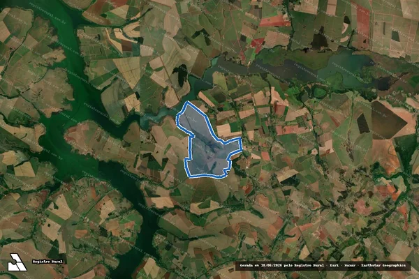 Imagem de satélite de FAZENDA CELESTINA  / FAZENDA CELESTINA em Bariri - SP