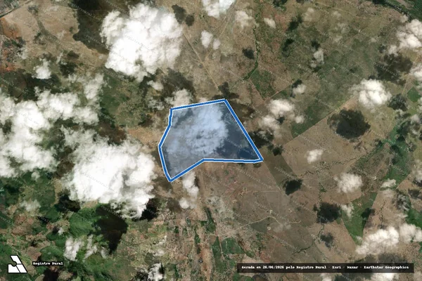 Imagem de satélite de FAZENDA PANORAMA - 001 em Santa Terezinha - BA