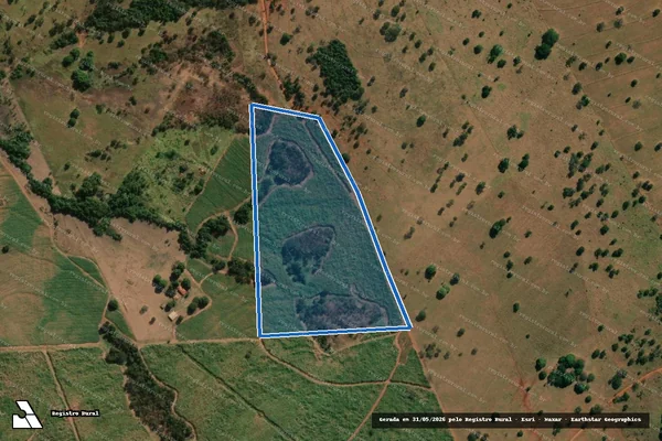 Imagem de satélite de Fazenda Buriti - Fazenda Buriti em Itapagipe - MG