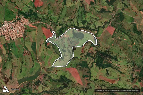 Imagem de satélite de FAENDA C MAIADA E LARIA em Matutina - MG