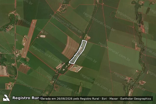 Imagem de satélite de Lote Rural 105, da Gleba 17, do Imóvel Rio Azul Piqueroby  - Lote Rural 105, da Gleba 17, do Imóvel Rio Azul Piqueroby ? Parte 01 em Palotina - PR