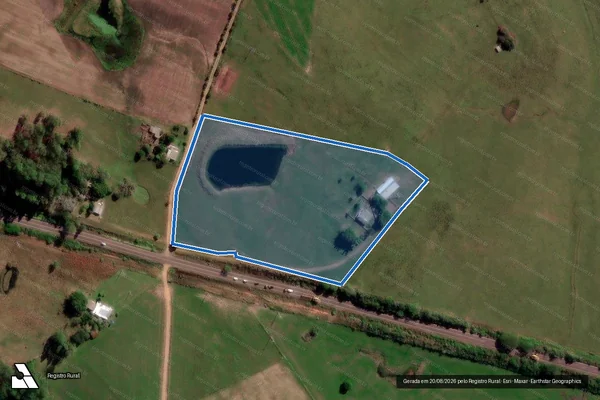 Imagem de satélite de AGROPECUARIA SUCARA - Parte 1 em São Vicente do Sul - RS
