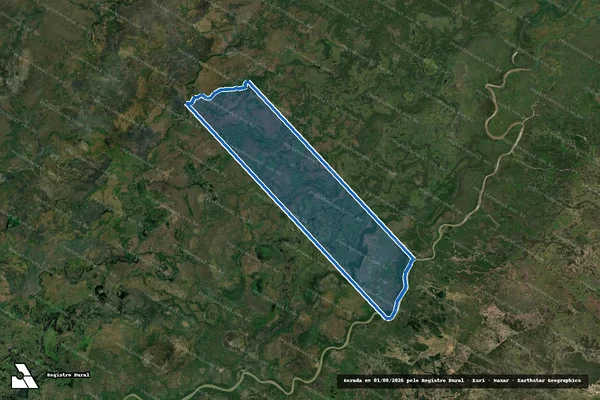 Imagem de satélite de Fazenda Campo Lindo ? IX - Parte 1 em Poconé - MT