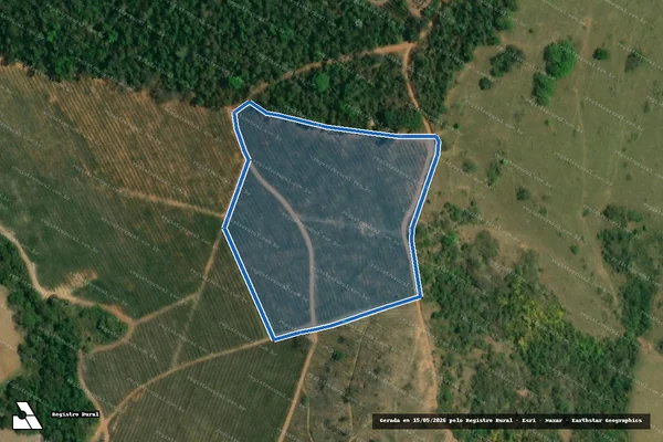 Imagem de satélite de Fazenda da Pedra Grande - Fazenda Pedra da Grande em Campestre - MG
