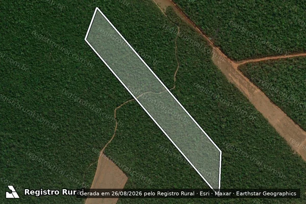 Imagem de satélite de LOTE Nº 236 - LOTE Nº 236 em Tabaporã - MT