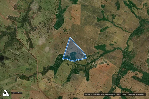 Imagem de satélite de SÍTIO TRIANGULO - Parte 1 em Paranaíba - MS