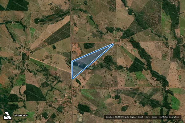 Imagem de satélite de P.A.ANTÔNIO CONSELHEIRO/Lote 221 - Parte 1 em Tangará da Serra - MT