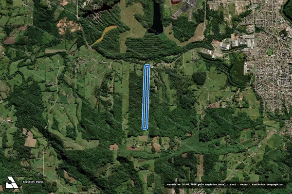 Imagem de satélite de SITIO ANA LUCIA - SITIO ANA LUCIA em Siderópolis - SC