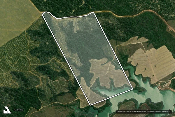 Imagem de satélite de Fazenda 3K Sahara - LOTE 21 - Fazenda 3K Sahara - LOTE 21 ? 02 em Dom Eliseu - PA