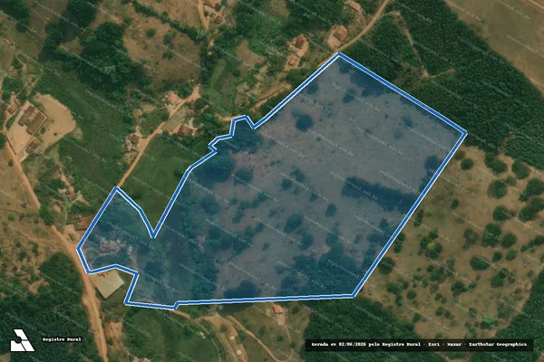 Imagem de satélite de Fazenda Gameleira - PARCELA 03 em Frei Lagonegro - MG