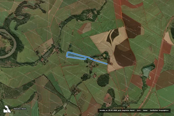 Imagem de satélite de SITIO SANTO AMARO - SITIO SANTO AMARO ? GLEBA 2 em Pirassununga - SP