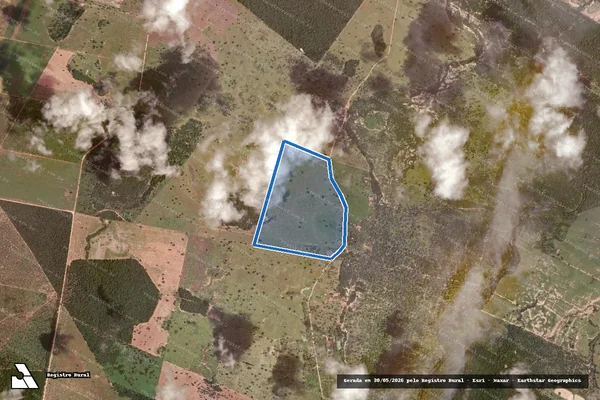 Imagem de satélite de Fazenda Angicos - Parte 3 em Janaúba - MG