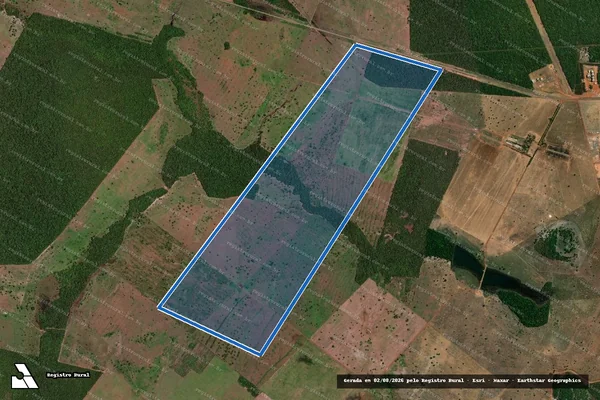 Imagem de satélite de FAZENDA VITRINE - LOTE 30, LOT° MARIANÓPOLIS, GL. 02 em Marianópolis do Tocantins - TO