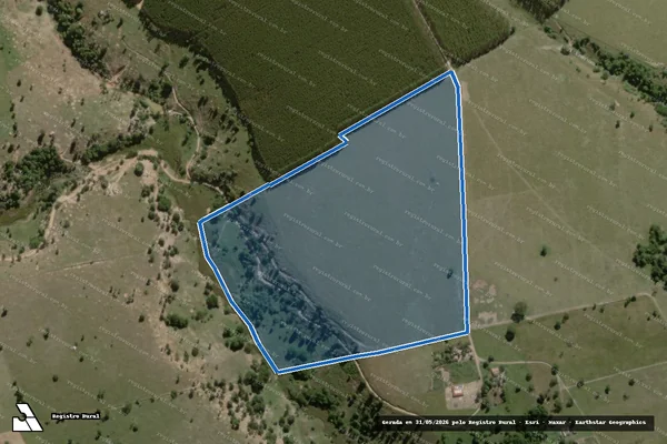 Imagem de satélite de FAZENDA SILVA - Gleba 02 em Caravelas - BA