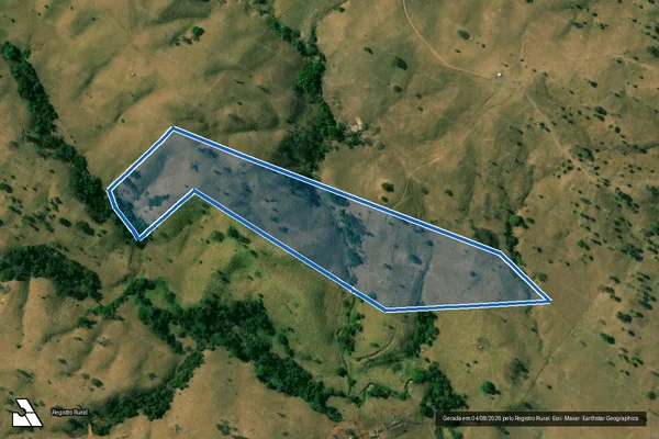 Imagem de satélite de Fazenda Monte Alto - Parcela 1 em Estrela do Sul - MG
