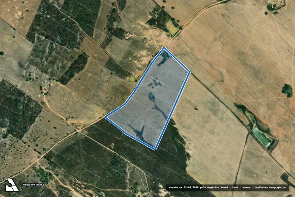 Imagem de satélite de FAZENDA SANTO ANTONIO - Parte 2 em Jeremoabo - BA