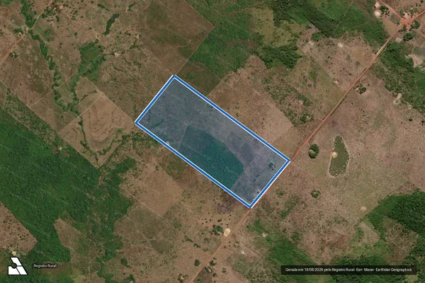 Imagem de satélite de P.A P.JOSIMO TAVARES ? LOTE 136 ? SETOR OUINÃ - LOTE 136 em Conceição do Araguaia - PA