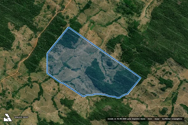 Imagem de satélite de LOTE 34-REMANESCENTE ? GLEBA 22 ? SETOR ESPIGÃO DO OESTE - Parte 1, ESPIGÃO DO OESTE?RO em Espigão D'Oeste - RO