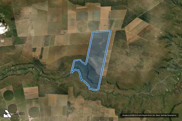 Imagem de satélite de FAZENDA RIO DE JANEIRO / FAZENDA VAU DO REDONDO I em Barreiras - BA