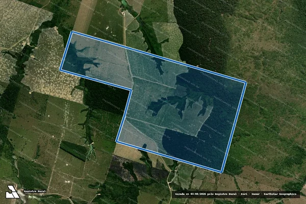 Imagem de satélite de FAZENDA TRÊS AMIGOS - FAZENDA TRES AMIGOS em Goianésia do Pará - PA