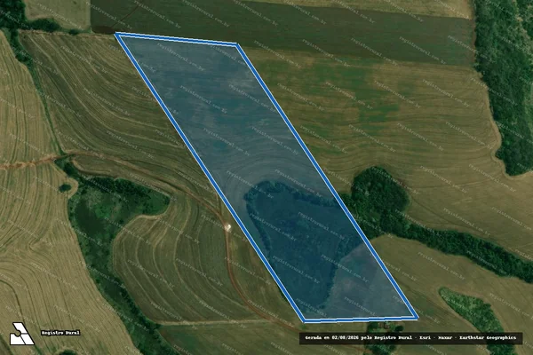 Imagem de satélite de SÍTIO EMFLA - LOTE 2-D - Parcela 1 em Londrina - PR