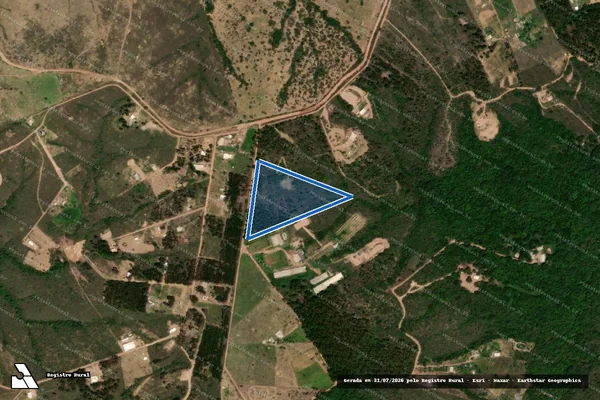 Imagem de satélite de Fazenda Pintos e outras - Fazenda Pintos e outras ? Gleba 17 em Santo Antônio do Descoberto - GO