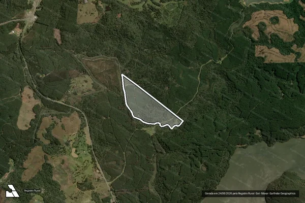 Imagem de satélite de USINAS - Parte 1 em Santa Cecília - SC